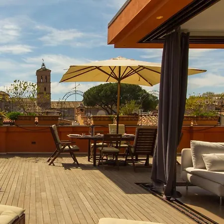 شقة Pelliccia 11 Trastevere Penthouse *